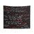 Resident Evil Quotes Tapestry Wall Hanging