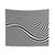 Abstract Striped Tapestry Wall Hanging