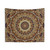Flower Of Life Mandala Tapestry with Earth-Kissed Design