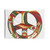 Vintage Psychedelic Peace Symbol Tapestry