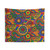 Psychedelic Rainbow Hippie Tapestry