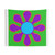 Hippie Daisy Flower Tapestry