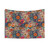 Retro Boho Flower Power Tapestry