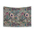 Retro Boho Hippie Flower Tapestry In the Pink