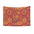 Retro Boho Orange Tapestry