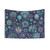 Boho Retro Garden Dreams Tapestry