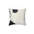 Faux Cowhide Patterned Throw Pillow