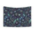 Retro Boho Midnight Blues Tapestry