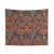 Retro Boho Terra Cotta Mystery Tapestry
