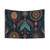 Boho Retro Bronze Embellishments Tapestry