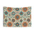 Retro Boho Golden Daisies Tapestry