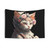 Groovy Cat Hippie Tapestry