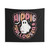 Retro Hippie Halloween Ghost Tapestry