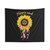Boho Hippie Dreamcatcher Sunflower Tapestry