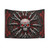 Sinister Skull Mandala Gothic Tapestry