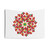 Geometric Floral Mandala Design Tapestry