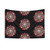 Colorful mandala flower tapestry
