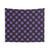 Purple Dandelion Firework Mandala Pattern Tapestry