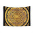 Buddhist Mandala Golden OM Tapestry