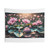 Stunning Lotus Flower Tapestry Wall Hanging