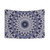 Purple Gray Mandala Tapestry Wall Hanging
