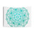 Teal Mandala Tapestry Wall Hanging