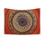 Warm Mandala Tapestry Wall Hanging