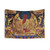 Mandala Tapestry with Golden Amithaba Buddha