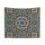 Psychedelic Floral Kaleidoscope Tapestry Wall Hanging