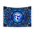Throat Chakra Mandala Tapestry Wall Art