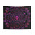 Fuschia and Purple Mandala Tapestry