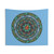 Salish Sea Mandala Tapestry Featuring Ocean Life and Spirals