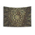 Elegant Gold Mandala Tapestry Wall Decor