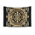 Golden Sri Yantra Tapestry - Sacred Geometry Art
