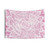 Bohemian Flower Mandala Tapestry in Pink