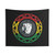 Reggae Rastafarian Mandala Tapestry Wall Hanging