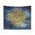 YHVH Gold Mandala Tapestry - Spiritual Wall Art