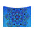 Blue Moroccan Tiles Tapestry - Boho Wall Hanging Decor