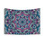 Colorful mandala tapestry with sacred geometry design