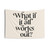Inspirational black and beige tapestry with positive quote