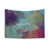 Breathe Inspirational Blue Abstract Art Tapestry