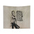 Banksy Quote Graffiti Tapestry - If You Want Greatness, Stop Asking Permission