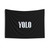 Motivational YOLO Tapestry Wall Decor