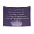 Reiki Principles Tapestry - Reiki Precepts Wall Hanging