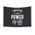 Inspirational Teacher Tapestry with 'I Believe In The Power Of Yet' text