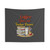 Positive Affirmations Tapestry with Coffee Teacher Powers Design