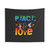 Positive Affirmations Retro Tapestry
