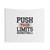Push Your Limits Basketball Motivational Tapestry
