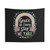 Inspirational Floral Rainbow Motivational Tapestry