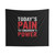 Motivational quote tapestry for overcoming pain and gaining power